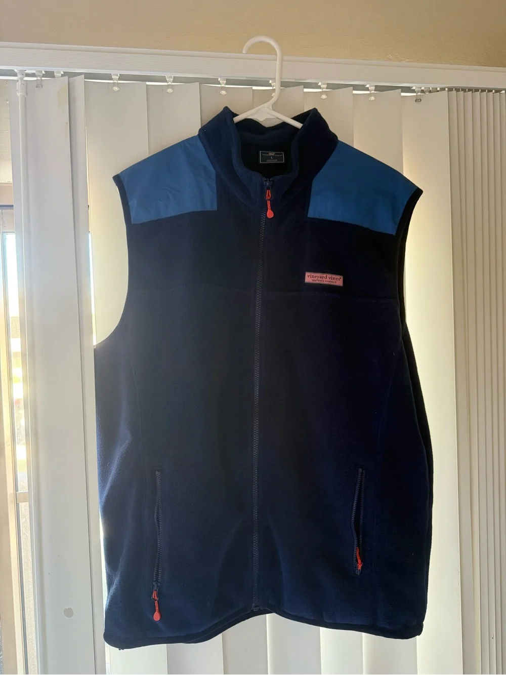 Men's Vineyard Vines Navy Blue Vest